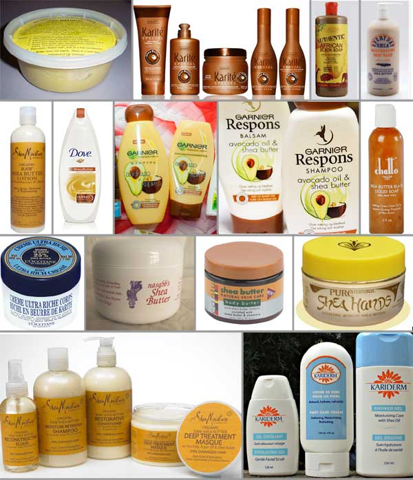 shea butter products