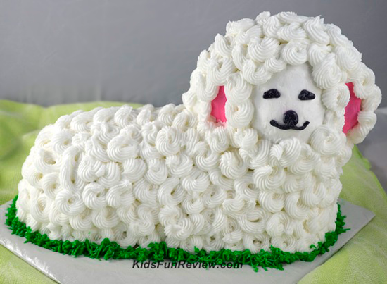 торт овечка